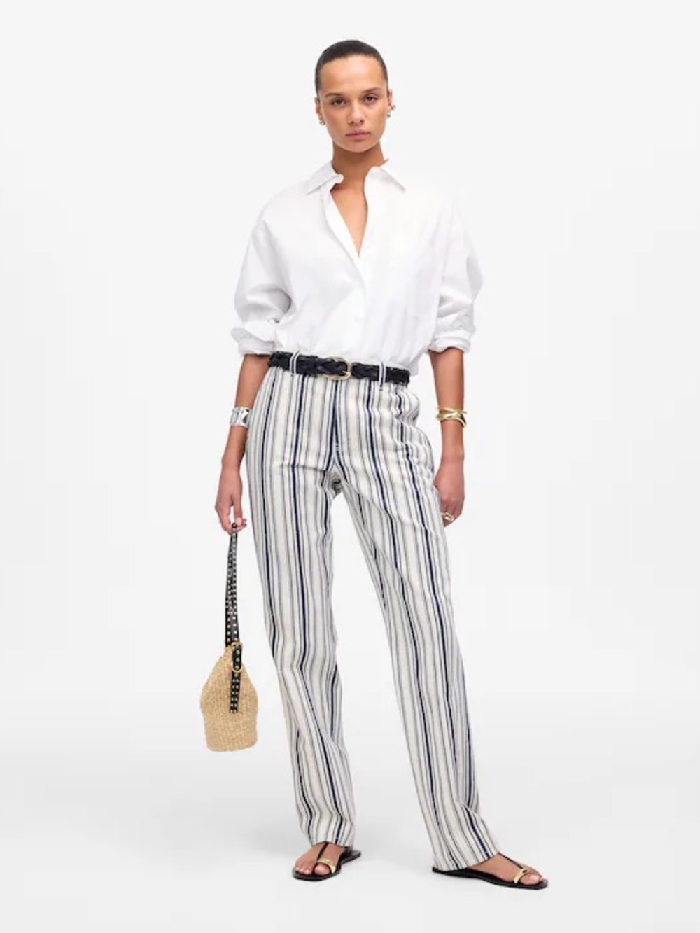 Madewell The Dean Easy Straight Pant